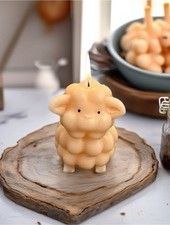 Little Lamb Of abundance   Borreguito De La Abundancia Handmade Candle picture