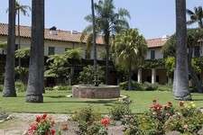 Photo:Santa Barbara California Santa Barbara Mission Cemetery 1900s picture