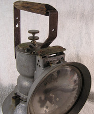 Antique Union Carbide Oxweld Model A Carbide Railroad Inspector Lamp UNTESTED  picture