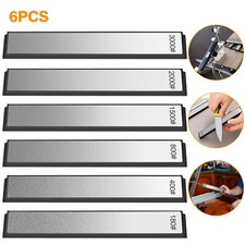 6x Diamond Sharpening Stone Set Knife Sharpener 180 400 800 1500 2000 3000 Grit picture