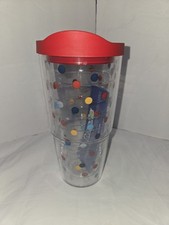 Chick-Fil-A Logo Tervis Cup 24 oz With Lid Double Walled Made in USA picture