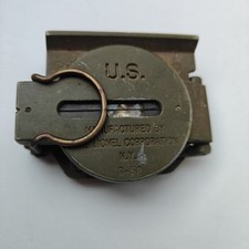 Vtg 1952 US Army Lensatic Compass Lionel Corp M-1950 Korean War For Parts 6-52 picture