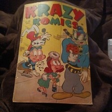 Krazy komics 21 Timely 1946 Ziggy Pig Silly Seal cheeky Funny Animal Golden Age picture
