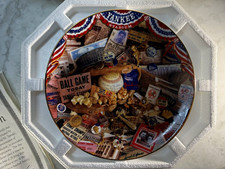 1996 Hamilton Collection Sports Impressions Yankee Stadium Plate COA #0227A picture