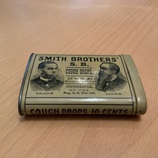 Vintage Smith Brothers Tin Very Good Condition picture
