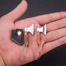 Mini EDC Small Axe Stainless Steel Portable Key Chain, Small Gift for Men picture