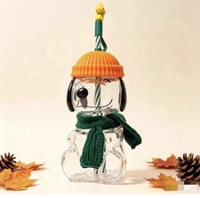 NEW 2026 Starbucks x Snoopy Collectible Glass Cold Cup Special Edition -USA picture