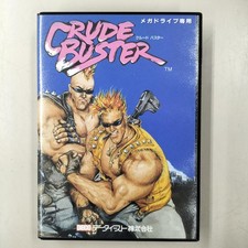 Ys DatEast Crude Buster Mega Drive Game Classic Arcade Action picture