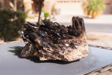 3.9lb Natural Smoky Black Quartz Crystal Cluster Raw Mineral Specimen picture