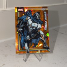 2026 Topps Chrome Marvel Sapphire Doom 2099 #112 Orange Sapphire /25 picture