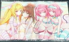 To Love Ru Darkness Rubber PlayMat Yuki Mikan Golden Darkness Momo Nana picture