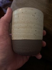 Ceramic Mug in 2 Tone Brown pattern picture