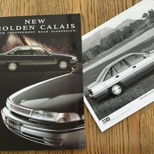 1991 1992 HOLDEN CALAIS VP PRESS MEDIA PHOTO AUSTRALIA RARE BROCHURE picture