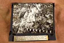 Sharon PA Tornado Wrecks Lumberyard 8x7⅜ 1947 AP Wire Photo V36 picture