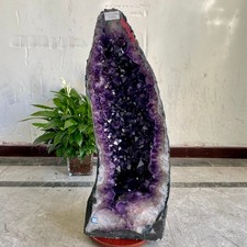 77.16LB  Large Natural Amethyst Geode Cathedral Crystal Cluster Specimen Healing picture