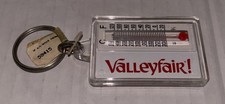 NWT Valleyfair Thermometer Keyring Shakopee MN Vintage Souvenir Amusement Pk picture