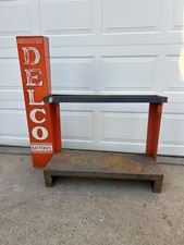 RARE GM AC Delco Batteries Advertising Display Stand Service Station Gas Oil picture