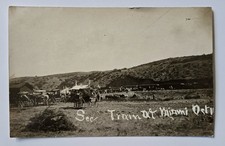 Vintage Arizona RPPC Miami AZ Section Train Railroad HB Meriwether Photo Globe picture