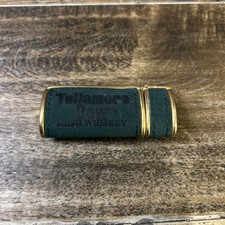 Tullamore D.E.W. Irish Whiskey Vintage Brass Case Cover For BIC Lighter picture
