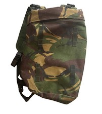 Original British Army Issue Olive Green Vintage Long Back Bergen/Rucksack Camo picture