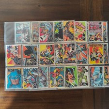 1966 Topps Incomplete BATMAN Card Set 52 of 55 w Riddler Catwoman Penguin picture