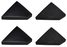 Shungite World Shungite Pyramid Set 4 pcs - 30 mm / 1.18