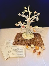 Lenox Autumn Delights Tree 2005 Complete 12 Ornaments 24K Gold Original Foam picture