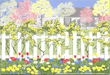 Vintage Postcard Art Rockport Maine ME A/S Anne Kilham Spring Morning No. 88 picture
