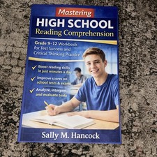 Mastering High School Reading Comprehension: Grade 9–12 Workbook for Test Succes picture