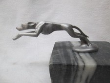 vintage lincoln greyhound dog ratrod hotrod car hood ornament picture
