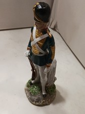 **Rare** Luigi Fabris Porcelain Soldier Signed *(See condition description) picture