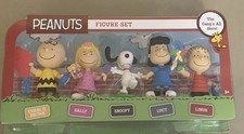 New Peanuts Collector Figure Set 5 Pieces picture