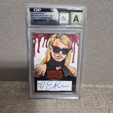 Hollywood Masterpieces Emma Roberts Glebe Bros 1/1 Sketch picture