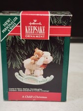 1992 HALLMARK ORNAMENT A CHILD'S CHRISTMAS NRFB picture
