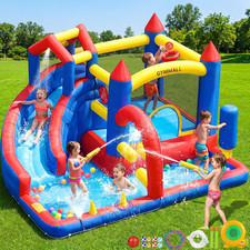 Bounce House Inflatable Bouncy House for Kids Indoor & Outdoor, 9 in 1 Water Bou picture