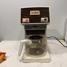 Vintage 1979 Mr. Coffee MCS-200 10-Cup Coffee Maker Coffee-Saver Tested picture