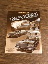 NOS 1979 Dodge Towing Features & Options Catalog picture