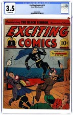 Exciting Comics #19 CGC 3.5 1942 3800446006 picture