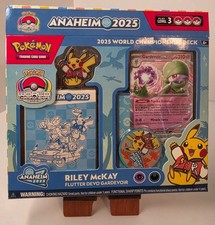 Pokemon 2025 World Championship Deck Riley McKay Devo Gardevoir - 1 Day Shipping picture