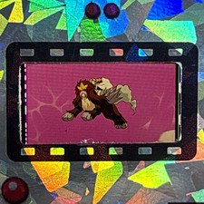 Pokémon Entei FSA Authentic Film Cell 35mm Sealed Cracked Ice - Very Rare picture