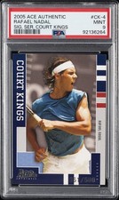 2005 ACE AUTH SIG SER COURT KINGS #CK-4 RAFAEL NADAL 361/500 PSA 9 AUTO picture