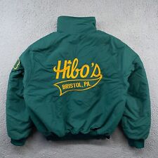 Vintage Hibos Bristol PA Jacket Mens Large Green AOH Ancient Order of Hibernians picture