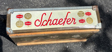 SWEET VINTAGE SCHAEFER STADIUM NEW ENGLAND PATRIOTS FOOTBALL BEER VENDER CARRIER picture