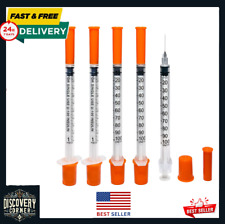 Disposable Syringes 1Ml 30Ga 1/2 Inch,Individually Wrapped Pack of 30 New picture
