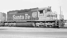 AT&SF EMD SD40 5014 at Barstow, CA Feb 22, 1979 8 x 10 Photo picture