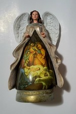 Valerie Parr Hill Illuminated Angel With Candle Brown picture