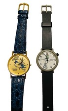 2 Different Vintage Bugs Bunny Looney Tuned Watches Magic Trick Carrots picture