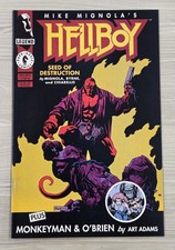 Hellboy: Seed of Destruction #1 Dark Horse Comics 1994, 1st solo Hellboy VGF picture