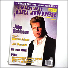 MODERN DRUMMER - Nov  1994 - JOHN ROBINSON + Joe Porcaro & Charlie Adams picture