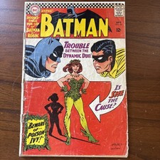 Batman #181 COMPLETE DC Comics 1966 1st App. Poison Ivy WITH PINUP Major Key picture